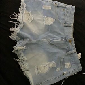 jean shorts